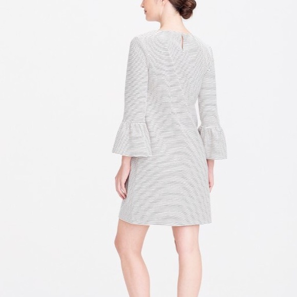 Striped bell sleeve dress - Picture 2 of 3